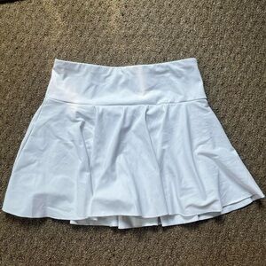 Women's White tennis Skirt